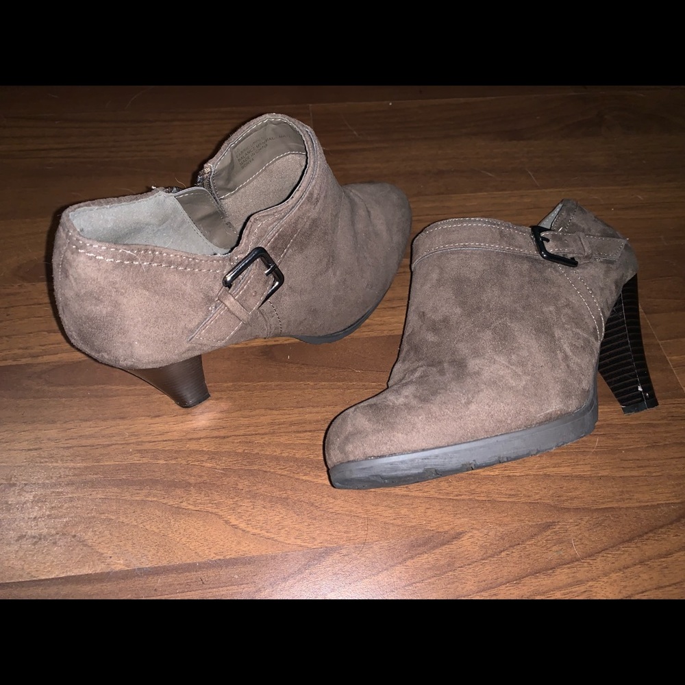 Taupe Ankle booties